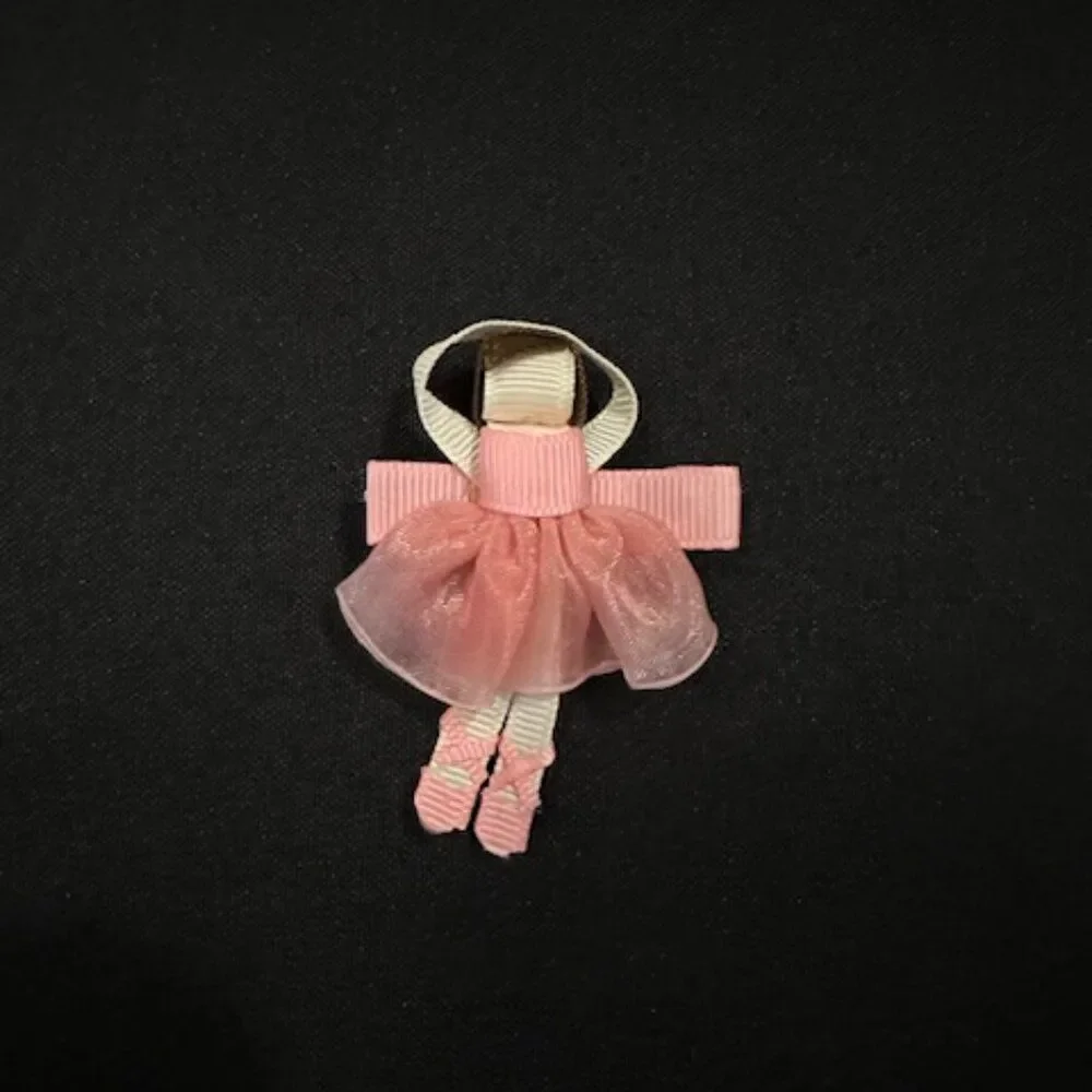 Ballerina 3 Bows in 1 Deluxe Bow  9713  Handmade NWT Boutique